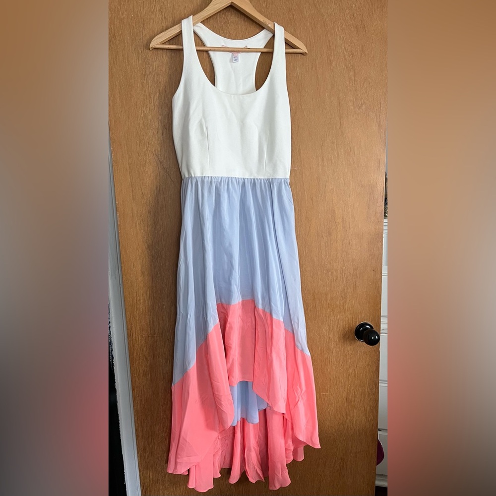 Hutch/Anthropologie Chic Strapless Colorblock Dress